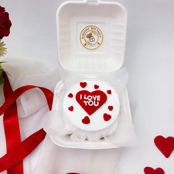 Valentine's Day Special Bento Cake
