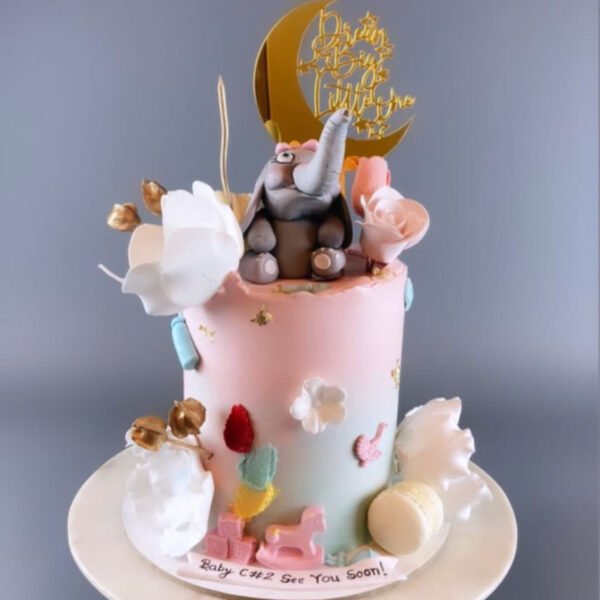 Elephant Theme Cake, Majestic Celebration, Artistic Design, Unforgettable Experience, Quality Assured