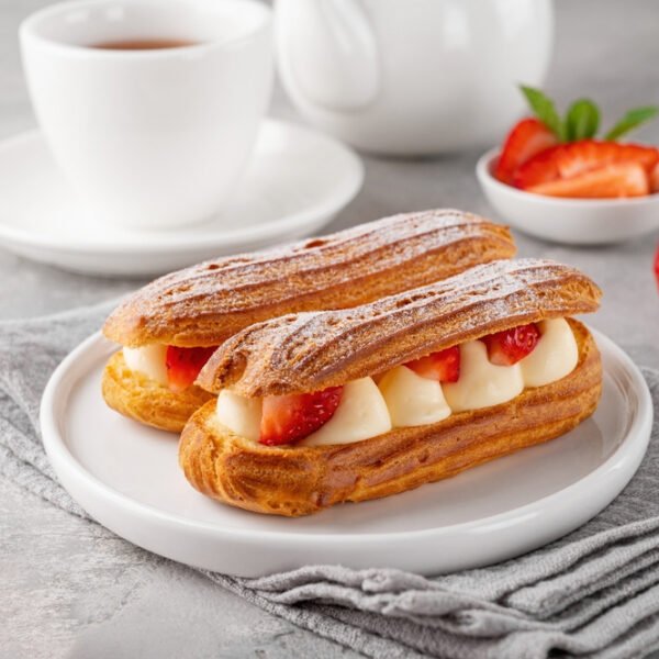 Strawberry eclairsStrawberry Eclairs, Online Cake Shop, Free Delivery, 24x7 Open, Best Cake Shop