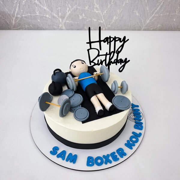 Custom Body Builder Gym Cake