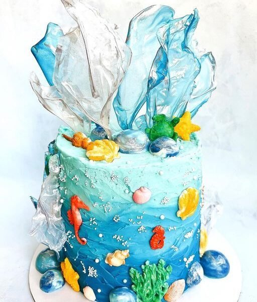 Chocolate Mocha Water Based Theme Cake, luxury cake, best cake in Delhi NCR, online order, same-day delivery