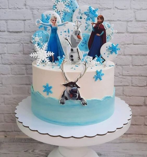 same day delivery order online best cake in Delhi NCR customizable cake frozen theme cake