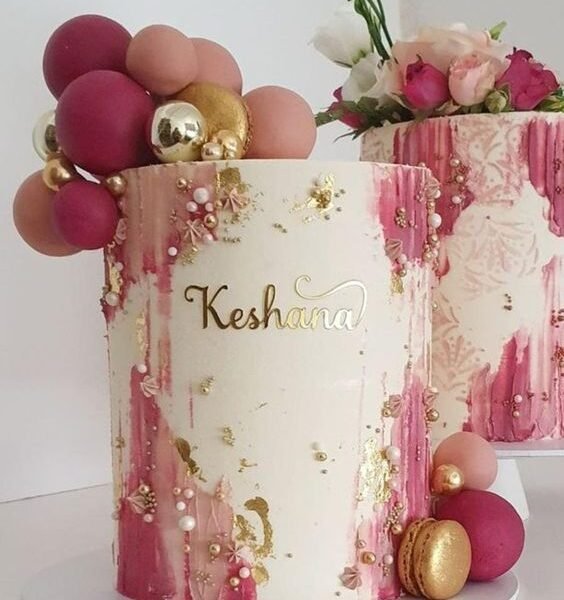 best cake, luxury cake, birthday cake, pink cake, customizable cake