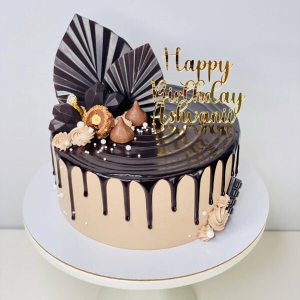 Chocolate truffle 50th Birthday Cake