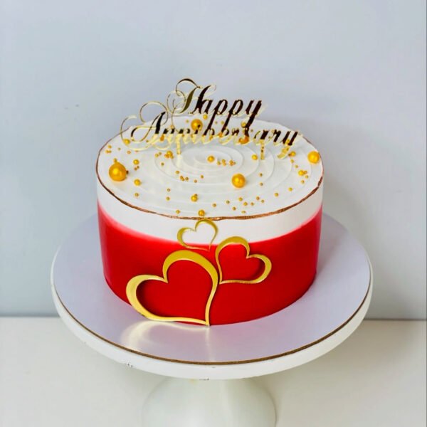 Chocolate Alphonso 25th Anniversary Cake