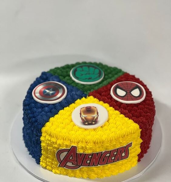 Marvel superhero cake, Iron Man theme, birthday cake, themed cake, best cake shop in Delhi