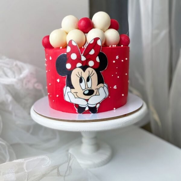 Mickey Mouse Cake, Red Velvet Cake, Birthday Cake, Disney Theme Cake, Online Cake Order