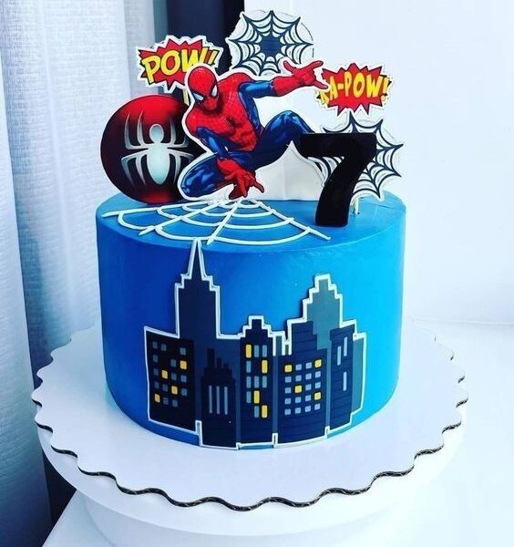 Spider-Man cake Best cake shop in Delhi Same day delivery cake Order cake online Luxury cake