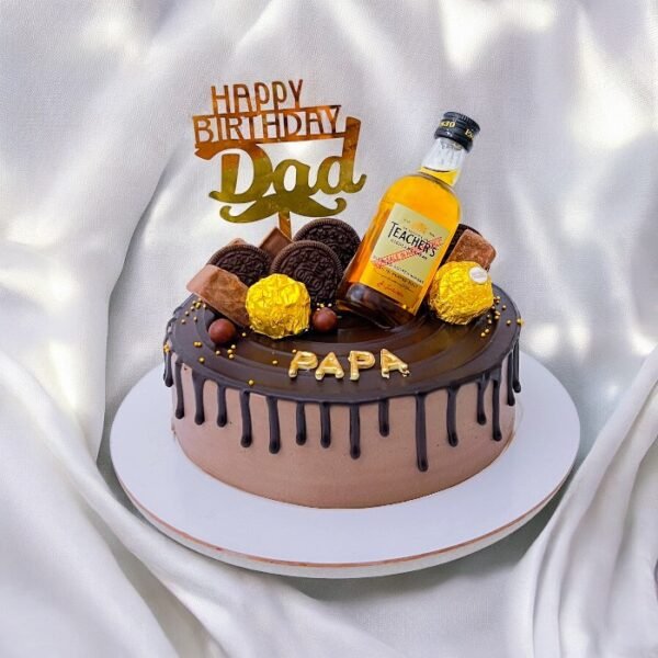 Premium Chocolate Truffle Cake with layers of rich chocolate ganache and truffle filling, perfect for celebrations