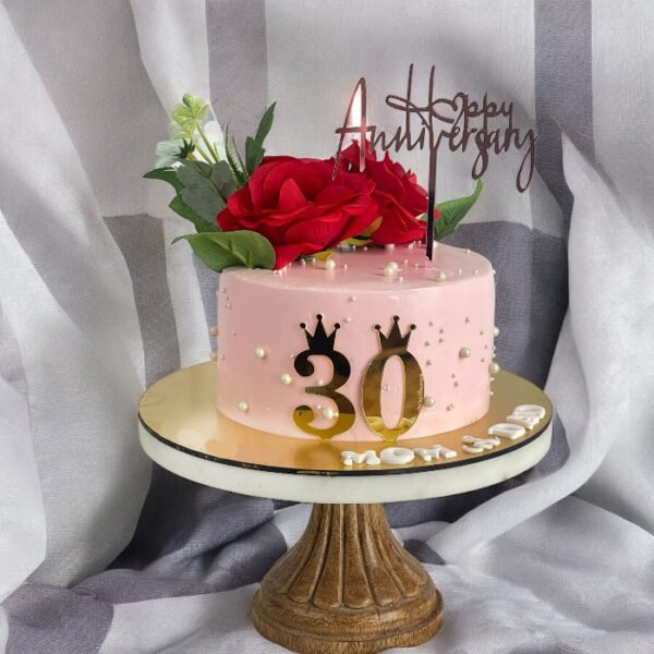 Elegant Flower Cake with floral design – available for same day online cake delivery in Delhi NCR